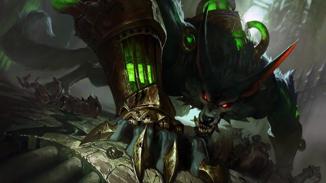 Login screen de Warwick - League of Legends