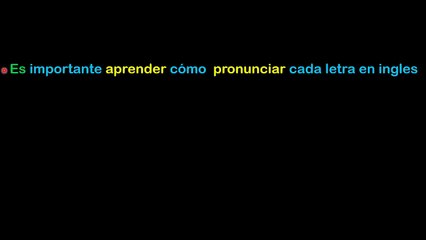 L3M1P6 ES IMPORTANTE APRENDER COMO PRONUNCIAR CADA PALABRA