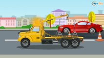 Le Camion Jaune et La Pelleteuse - Dessins animés pour bébés - La Voiture Pour Enfants