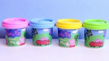 Peppa Pig Mega Dough Set Play Doh Fun Factory Machine Play Dough Treats Cupcakes Toys