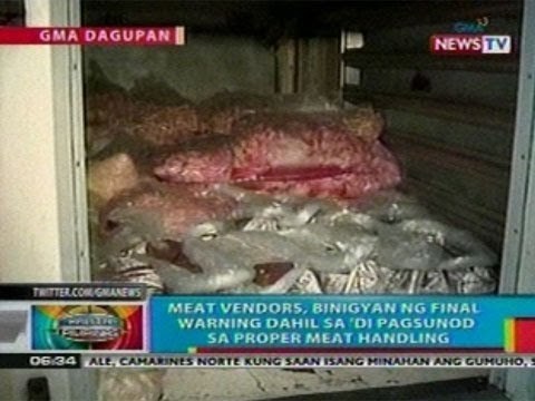 BP: Meat vendors, binigyan ng final warning dahil sa di pagsunod sa proper meat handling