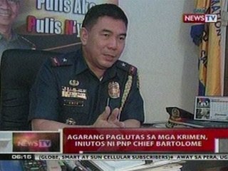 QRT:  Agarang paglutas sa mga krimen, iniutos ni PNP Chief Bartolome
