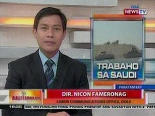 BT: Pagproseso ng mga employment contract ng Pinoy DH sa Saudi, posibleng payagan ulit