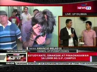 QRT: Panayam kay Amancio Melad III, Council, UP Student Council