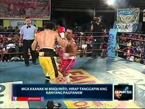 Saksi: Boksingerong si Karlo Maquinto, pumanaw na matapos ma-comatose ng anim na araw