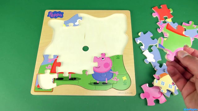 Peppa Pig - Peppa & George Wooden Puzzles for kids