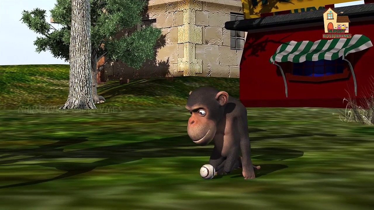 Monkey Finger family nursery 3d English rhymes | Funny Animals Finger Family kids songs