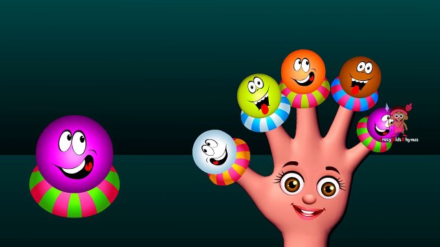 Finger Family Ball | Finger Family Ball Rhymes For Children | Finger Family Song - Learning Rhymes