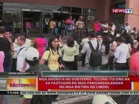 BT: Mga ahensya ng gobyerno, tulong-tulong na sa pagtugon sa mga biktima ng lindol
