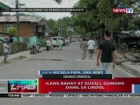 NTL: Ilang bahay at gusali sa Visayas, gumuho dahil sa lindol
