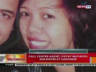 BT: Call center agent, patay nang holdapin at saksakin sa QC