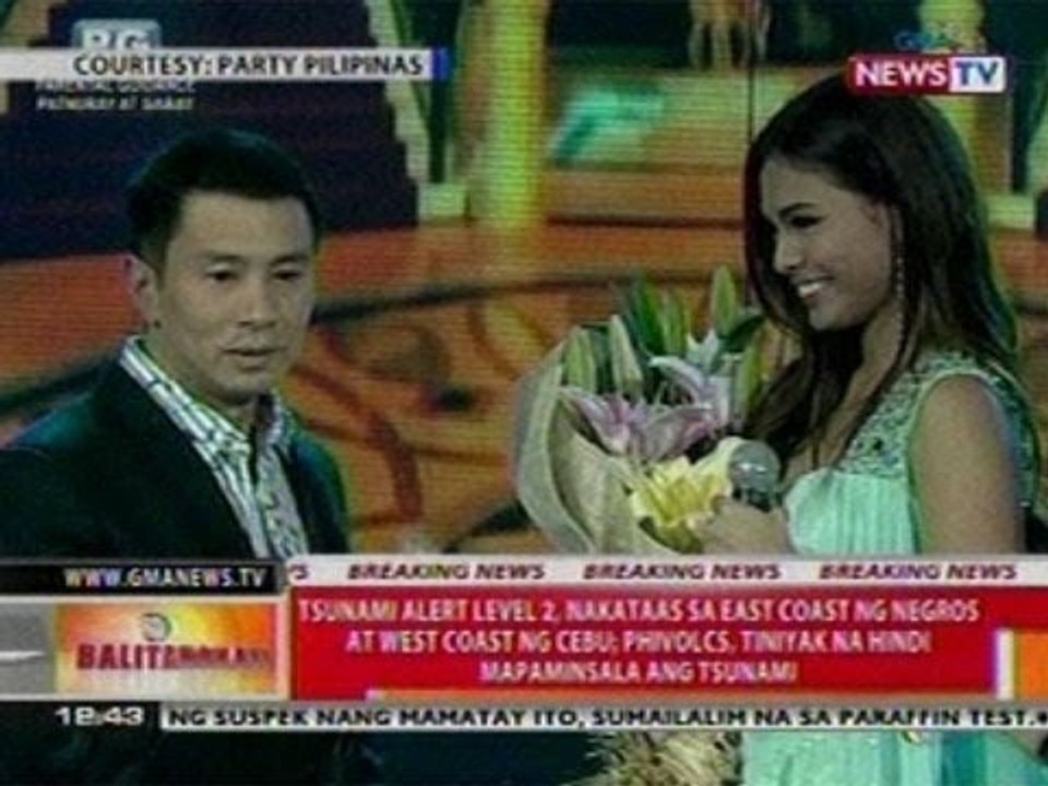 BT: Lovi Poe, sinorpresa ni Ronald Singson sa Birthday celebration niya sa Party Pilipinas kahapon