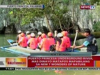 BT: Puerto Princesa Underground River, mas dinayo matapos makasama sa 'New 7 Wonders of   Nature'