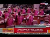 BT: Ilang SALN ng mga senador, tila kulang sa