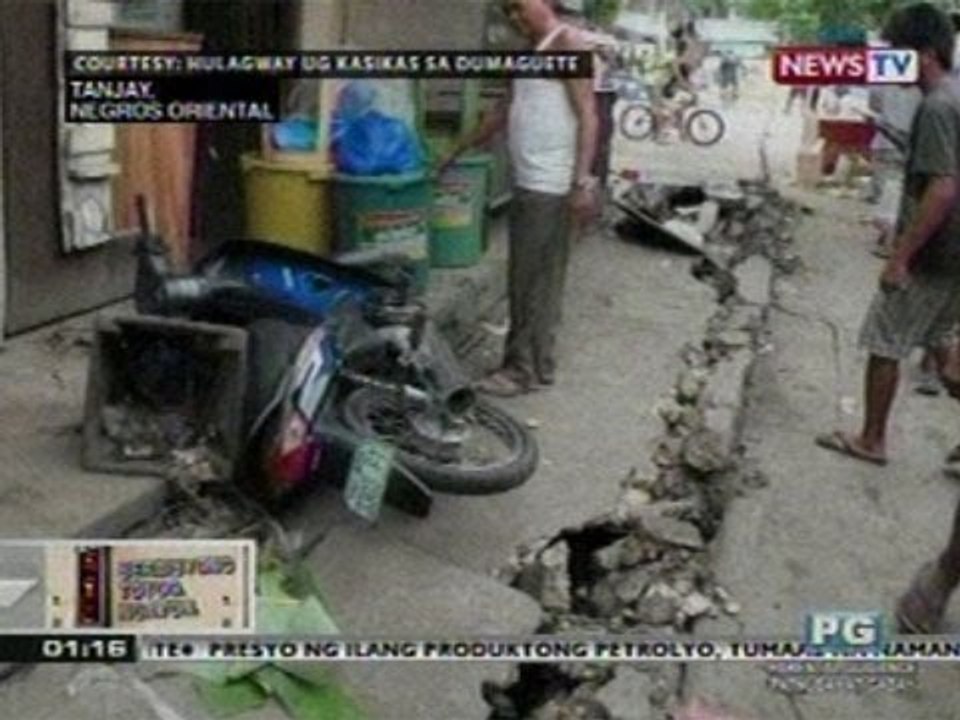 OC: Update ng NDRRMC kaugnay ng   naganap na lindol sa Central   Visayas