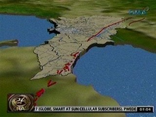 24 Oras: Mga struktura sa West   Valley Fault, ininspeksyon