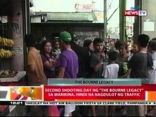 BT: Second shooting day ng 'The Bourne Legacy' sa Marikina, hindi nag dulot ng traffic