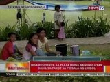 BT: Mga residente ng Negros Oriental, sa plaza muna nanunuluyan dahil sa takot sa pinsala ng lindol