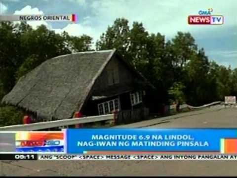 NTG: Magnitude 6.9 na lindol, nag-iwan ng matinding pinsala (Negros Oriental)