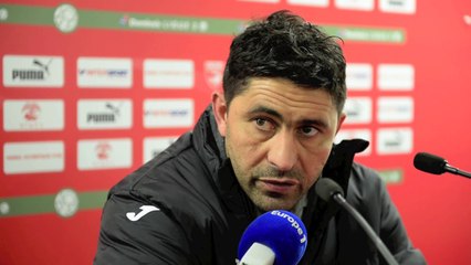 Après Nîmes - HAC (0-0), réaction d'Oswald Tanchot