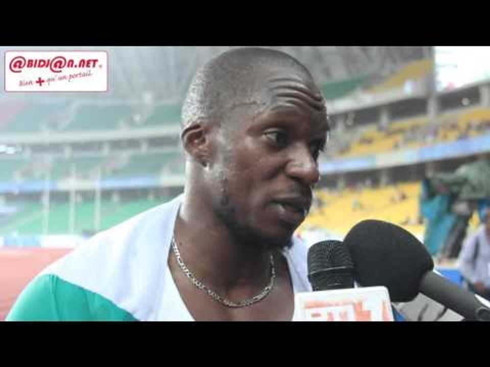 11ème Jeux Africains 2015 / Les sprinters ivoiriens se prononcent après leur victoire aux 100m