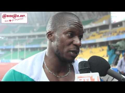 11ème Jeux Africains 2015 / Les sprinters ivoiriens se prononcent après leur victoire aux 100m