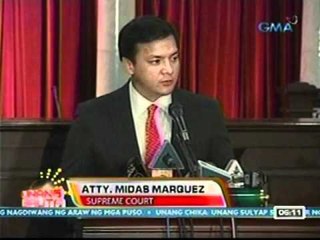 UB: SC, naglabas ng TRO vs pag-subpoena sa umano'y dollar accounts ni Corona (021012)