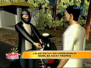 UB: EXCLUSIVE: Lalaki, patay matapos barilin dahil sa away trapiko sa Cabuyao, Laguna (021012)