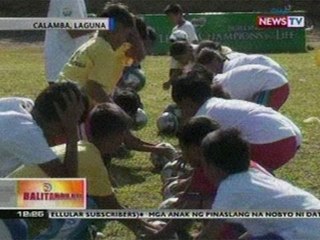 BT: Kasibulan football program, para sanayin ang kabataan sa Fifa under-17 World Cup 2019