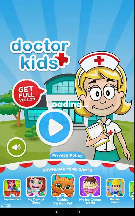 Doctor Kids Game Part 2 - Kids Games Android and ios Gameplay 2016 HD