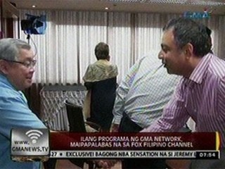 24 Oras: Ilang Programa ng GMA Network, maipapalabas na sa Fox Filipino Channel