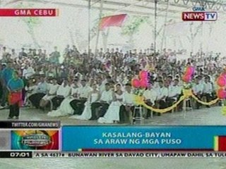 BP: Iba't ibang paraan ng pagdiriwang noong Valentine's day sa Pilipinas