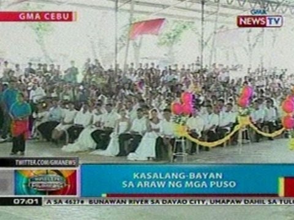 BP: Iba't ibang paraan ng pagdiriwang noong Valentine's day sa Pilipinas