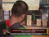 24 Oras: Jackpot sa Grand 6/55   Lotto, mahigit P300 Milyon