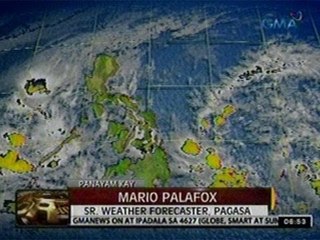 24 Oras: Panayam kay: Mario Palafox- SR. Weater Forecaster, PAGASA