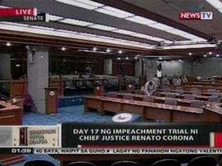 OC:  Day 17 ng impeachment trial ni CJ Corona