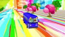 Wheels On The Bus Popular Nursery Rhymes | 3D Animation English Nursery Rhymes For Kids