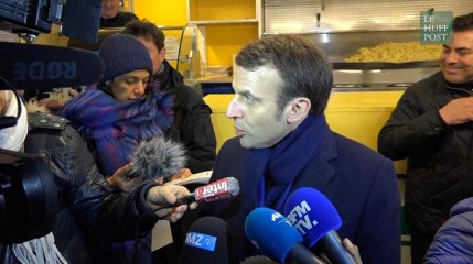 Download Video: À Hénin-Beaumont, Macron s'adresse aux électeurs FN : 