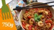 Recette de Nouilles sautées aux crevettes caramélisées - 750 Grammes [Recette sponsorisée]