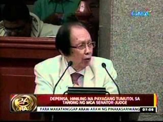 24 Oras: Article 3 tungkol sa umano'y  pabago-bagong pasya ng Korte Suprema, tinalakay kanina