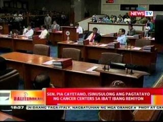 BT: Mataas na bilang ng mga batang may cancer, tinalakay sa senado