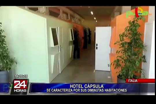 Al mejor estilo japonés se abre el primer hotel cápsula en Italia