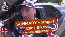 Stage 11 Summary - Car/Bike - (San Juan / Río Cuarto) - Dakar 2017