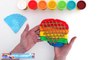 Play-Doh How to Make a Rainbow Waffle Cone with Ice Cream & M&Ms * RainbowLearning