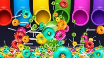 Learn Colors with Colorful Balls - Colours Videos Collection for Children