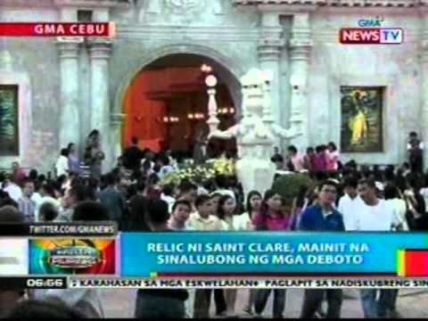 BP: Relic ni Saint Clare of Assisi, dinala sa Pilipinas
