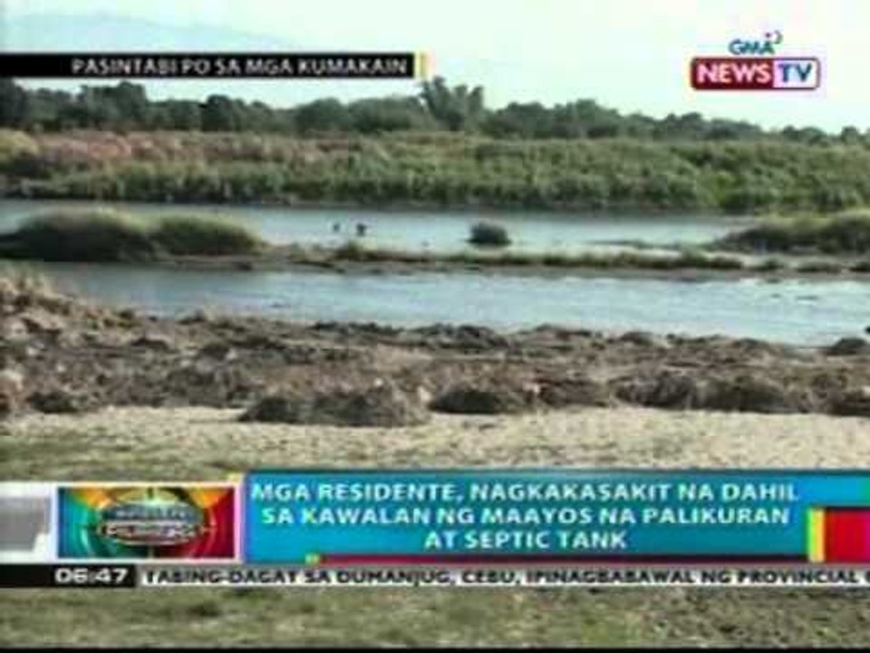 BP: Mga residente, nagkakasakit na   dahil sa kawalan ng maayos na   palikuran