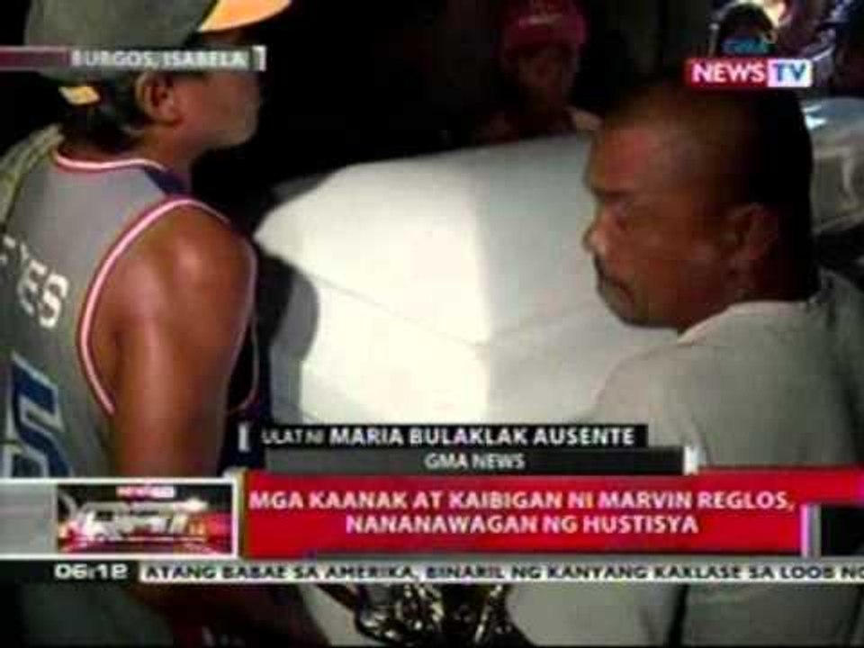 QRT: Mga kaanak at kaibigan ni   Marvin Reglos, nananawagan ng   hustisya