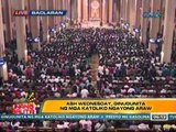 UB: Ash Wednesday, ginugunita   ng mga katoliko ngayong araw