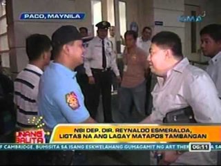 UB: NBI Dep. Dir. Reynaldo   Esmeralda, ligtas na ang lagay   matapos tambangan